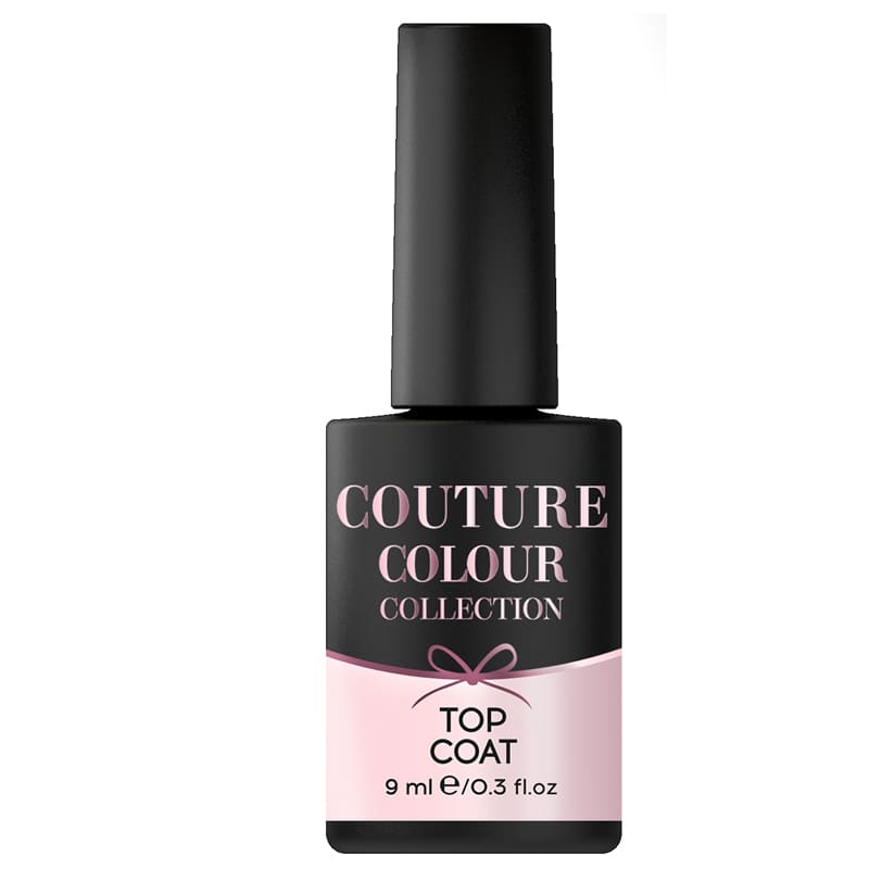 Закрепитель гель-лака с липким слоем TOP COAT COUTURE COLOUR COLLECTION, 9 мл ()